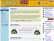 Tablet Screenshot of pack3348.org